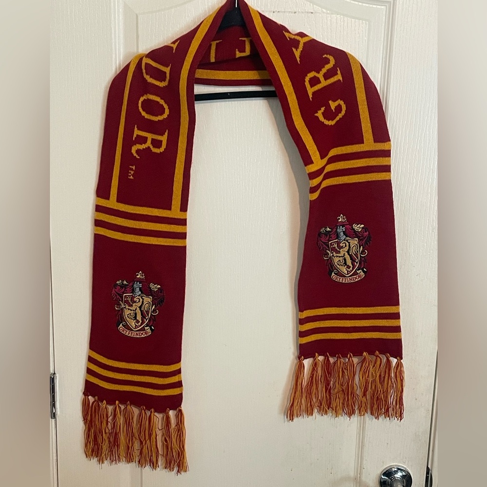Gryffindor Maroon and Gold Scarf Wizarding World of Harry Potter